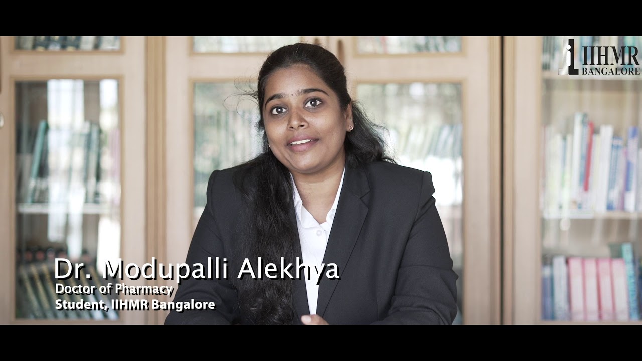 Hospital Management Student | Dr. Alekhya | Pharma Background | Best Health Management Institute