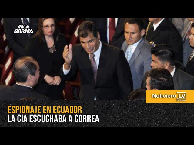 ESPIONAJE EN ECUADOR: LA CIA ESCUCHABA A CORREA - YouTube