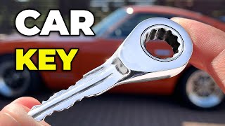 Making Car Key From Wrench!