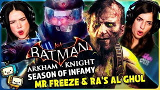 BATMAN: ARKHAM KNIGHT SEASON OF INFAMY WALKTHROUGH (PART 1/2) REACTION! | Batman Arkham Videos