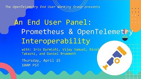 OTel/Prometheus Interoperability User Feedback Panel