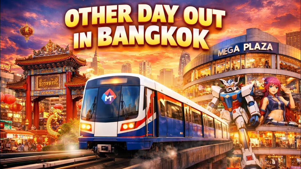 A Day in Bangkok | Chinatown Walk, Mega Plaza & Terminal 21