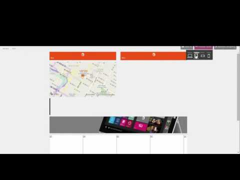 Create a Responsive Page | LiveTiles Design