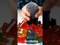 Food ASMR Compilation 🤤 Crunchy, Chocolate, Jelly, Ice & Ramen #shortsMost Satisfying Food