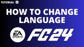 How to change language on FC 24