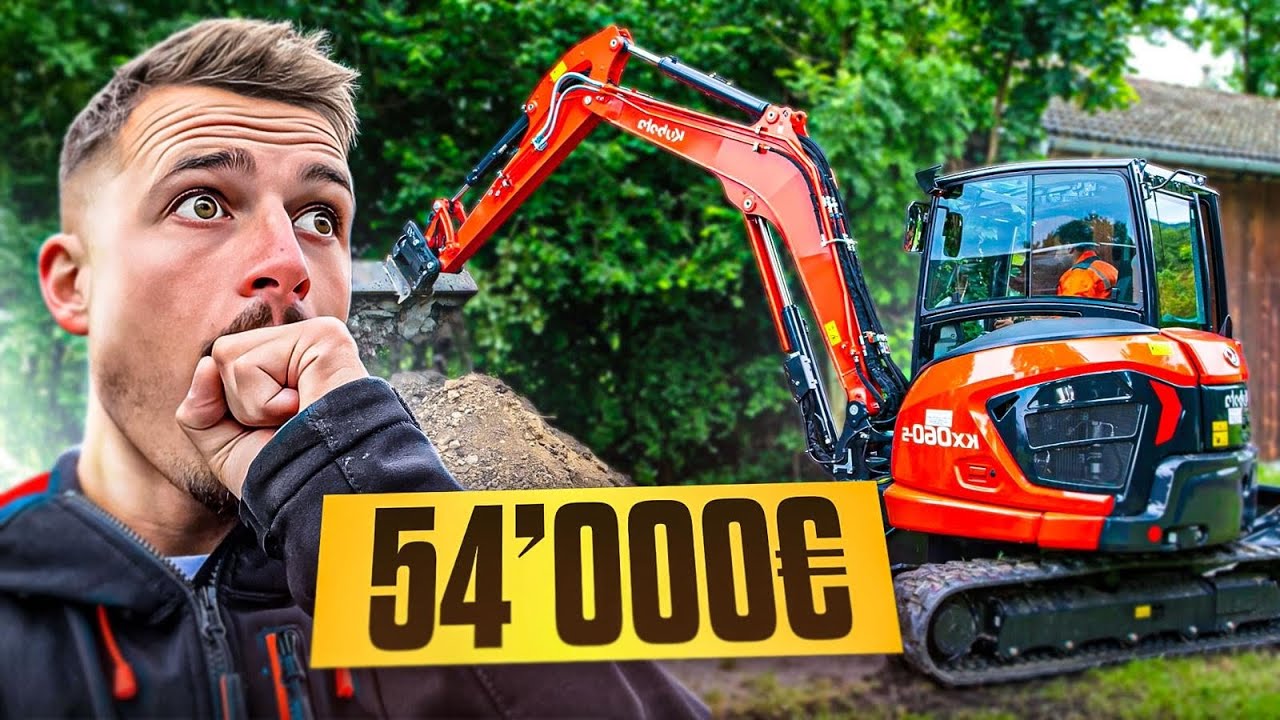 J’ACHÈTE LA PELLETEUSE DE MES RÊVES AUX ENCHÈRES !!