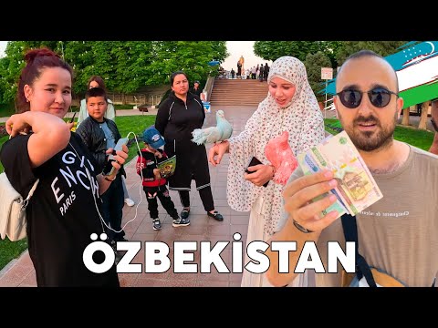 Özbekistan'ın Hareketli Gece Yaşamı | Semerkant 🇺🇿~376