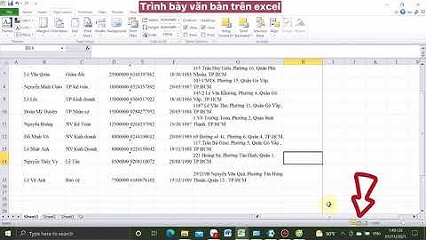 Hướng dẫn cách in văn bản trong excel