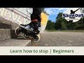 How To Stop On Rollerblades For Beginners | How To Stop On Inline Skates For Beginners #00