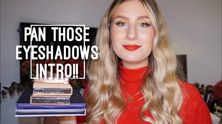 Pan Those Eyeshadows 2023  - Introduction | sofiea...
