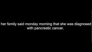 Famous Bonnie Franklin fighting pancreatic cancer September 2012 Wealth