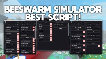 Roblox Bee Swarm Simulator Script / GUI Hack | Auto Farm + Infinite Items And More!!
