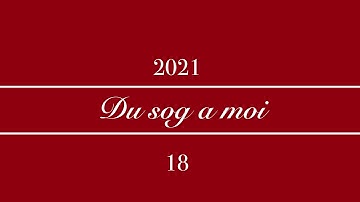 Du sog a moi 2021 - 18 - Muss das sein das ihr in der Nacht mit euren Maschinen Arbeitet?