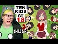 She had "10 Kids at Age 18" CHILL GIRL -  Reacting to "True Story" Animations