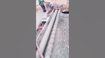 Concrete pavement construction- Good tools and machinery make work easy