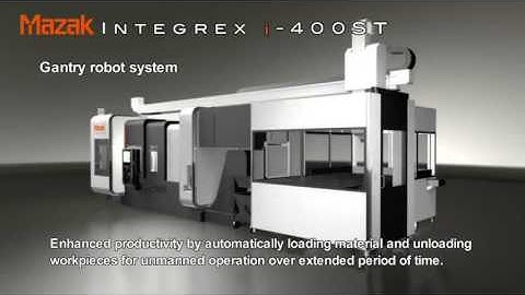 Mazak Integrex i-400ST Gantry Robot