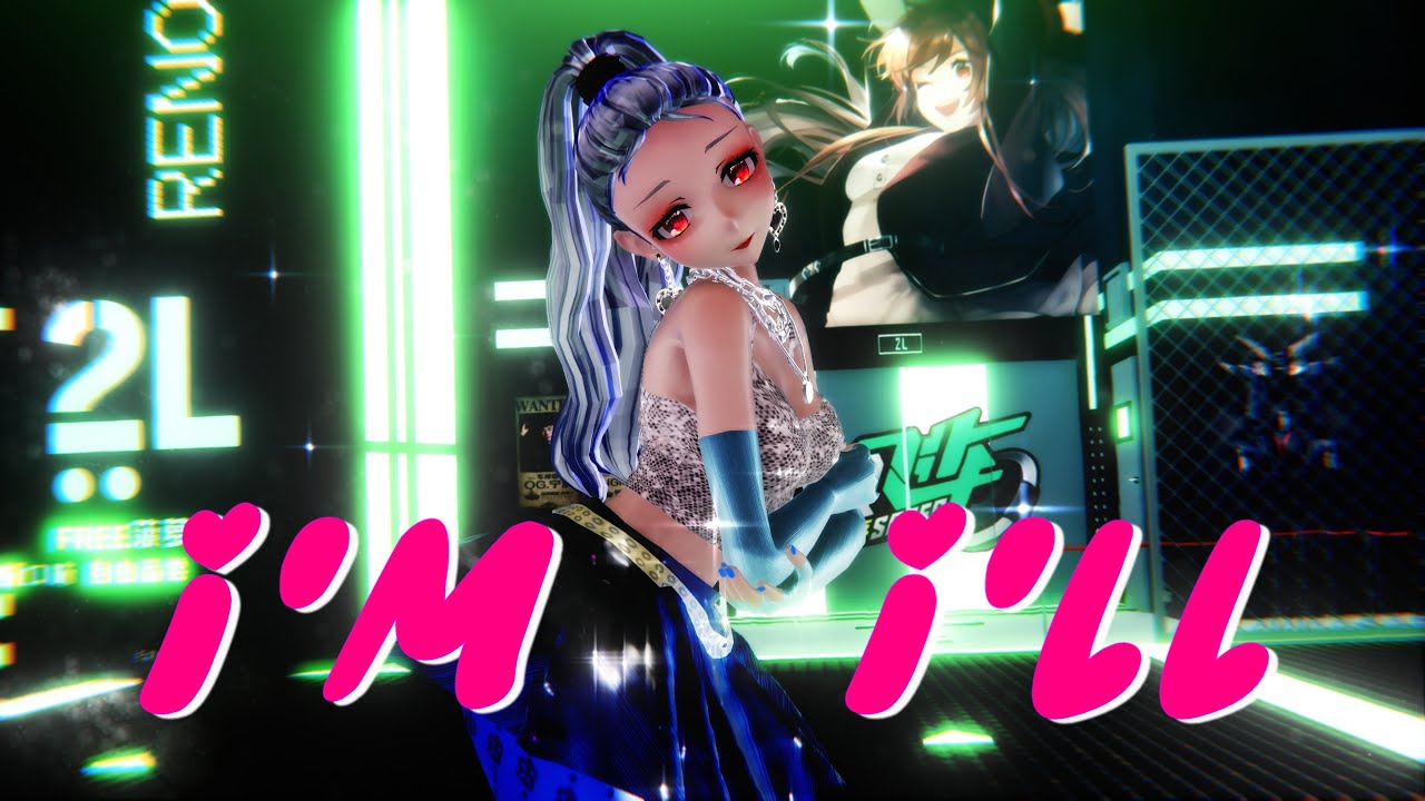 ≡MMD≡ FLASH WARNING!! /// Yowane Haku - 난 예술이야 / Im I'll / HELLOVENUS [4KUHD60FPS][Eng sub]