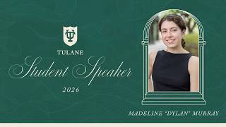 Introducing 2026 Commencement Student Speaker: Madeline "Dylan" Murray