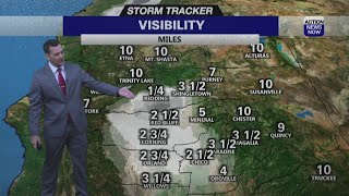 Storm Tracker Forecast: Patchy morning fog then warming up Tuesday