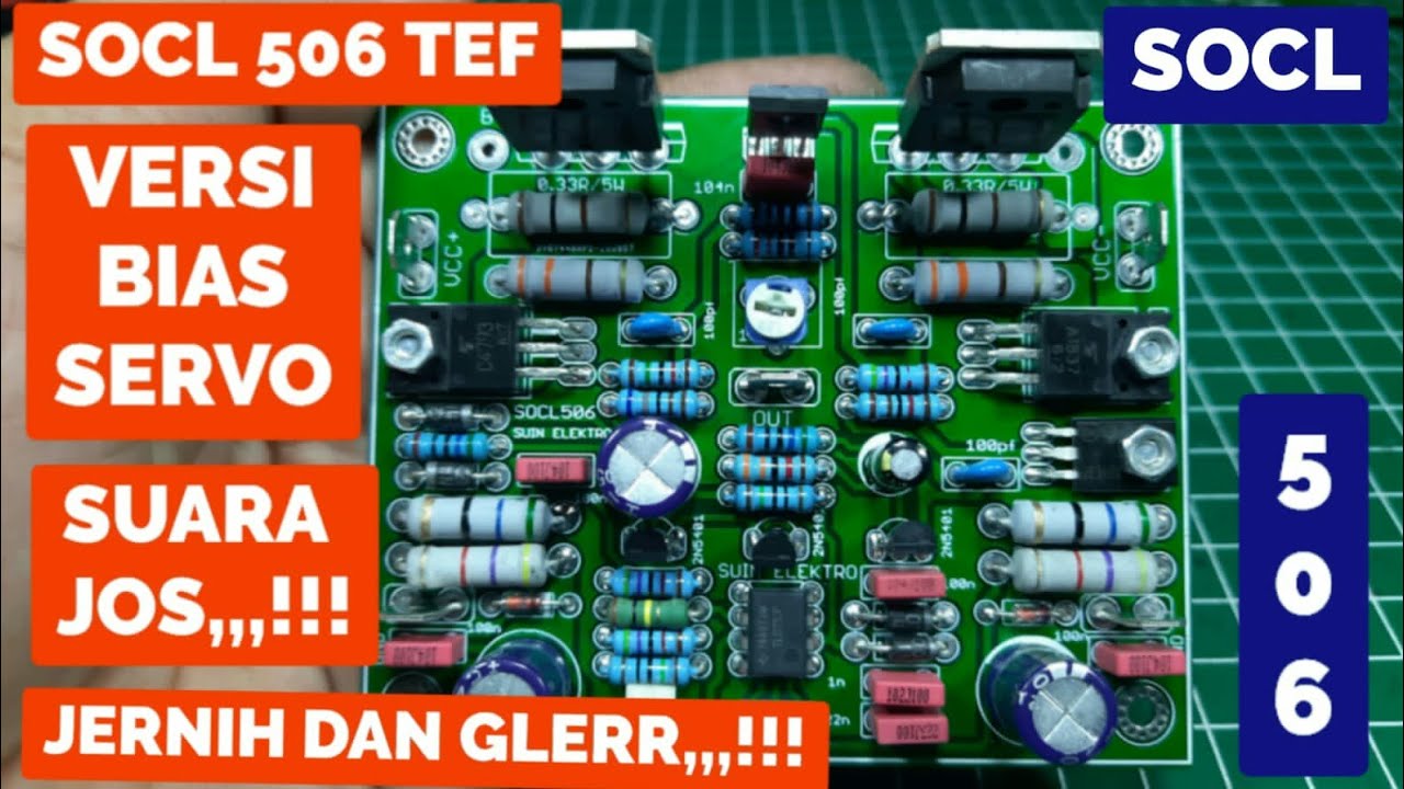 DRIVER SOCL 506 TEF VERSI BIAS SERVO JOSS,,!! YouTube