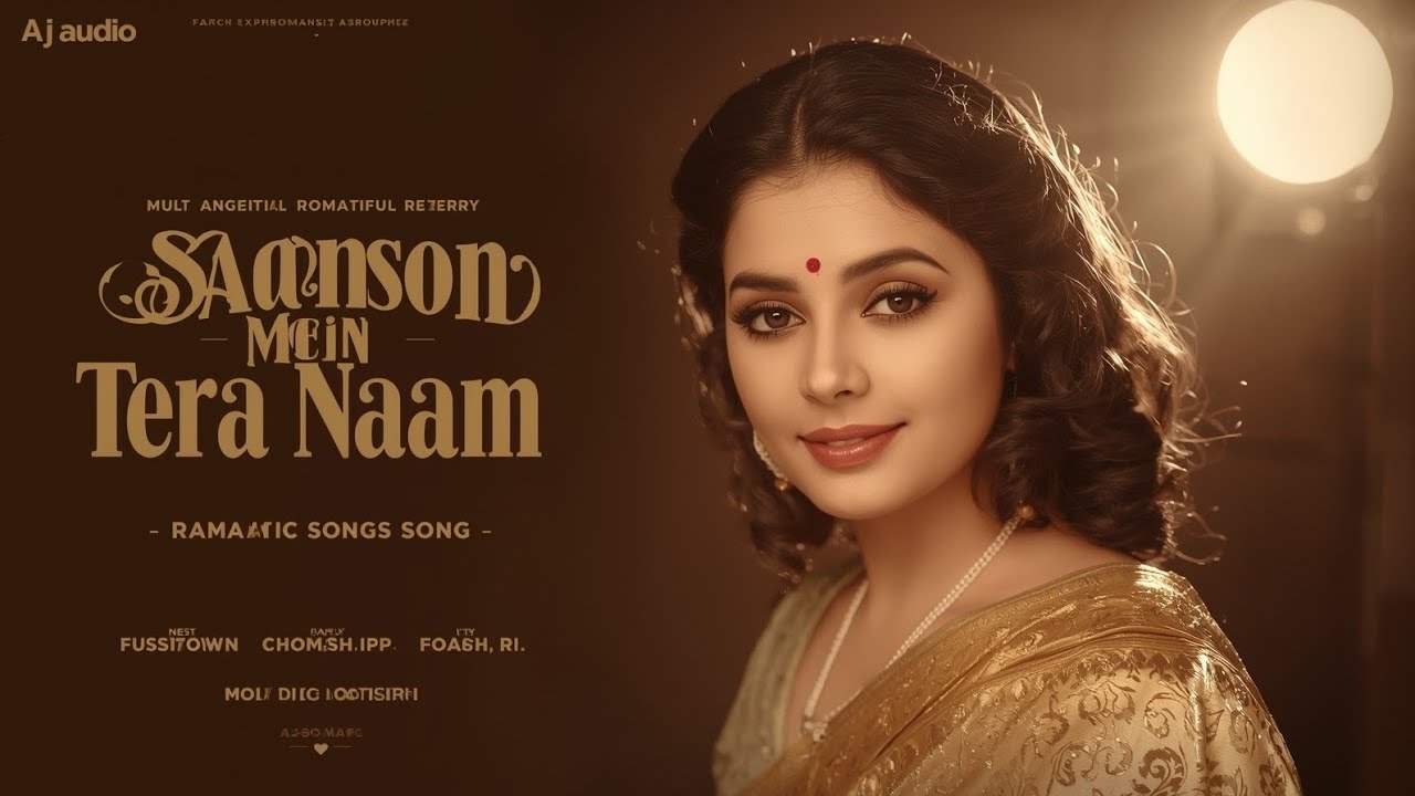 Saanson Mein Tera Naam | Old Hindi Romantic Song | 60s 70s Old is gold | Classic Romance