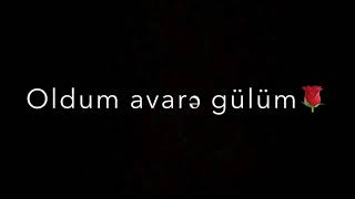 Qaş Gözü Qare Gülüm❤️‍🩹 (Lyrics) Resimi