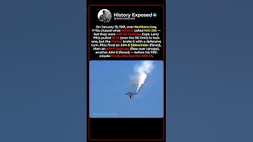 How an F-15 Fighter Jet Won a Dogfight Against a MiG-25 Fighter Jet 👀😳