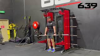 Barbell RDL  - Rack Pull (Banded)
