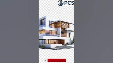 Minimal House | Best House Elevation Visualization in Lumion + Enscape + AutoCAD #shorts