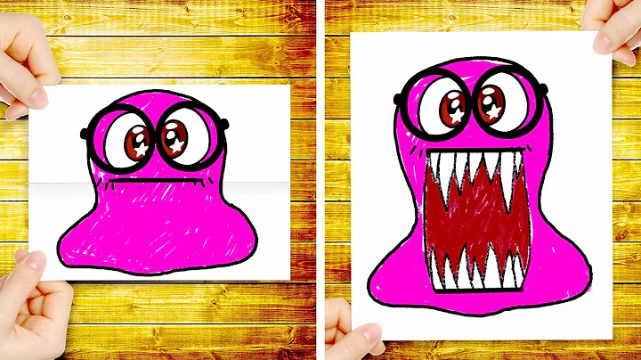 Slime Sam Turns a Boring Drawing into TOOTHY PARTY...