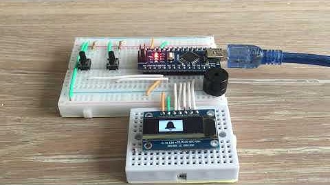 Countdown Creation: Arduino Timer with OLED Display using millis() function