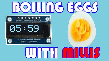 Countdown Creation: Arduino Timer with OLED Display using millis() function