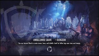 Elder Scrolls Online - "Unhallowed Grave" trifecta - dd