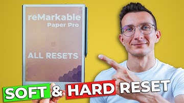 reMarkable Paper Pro resetten || ALLE RESETS OM UW APPARAAT TE REPAREREN!