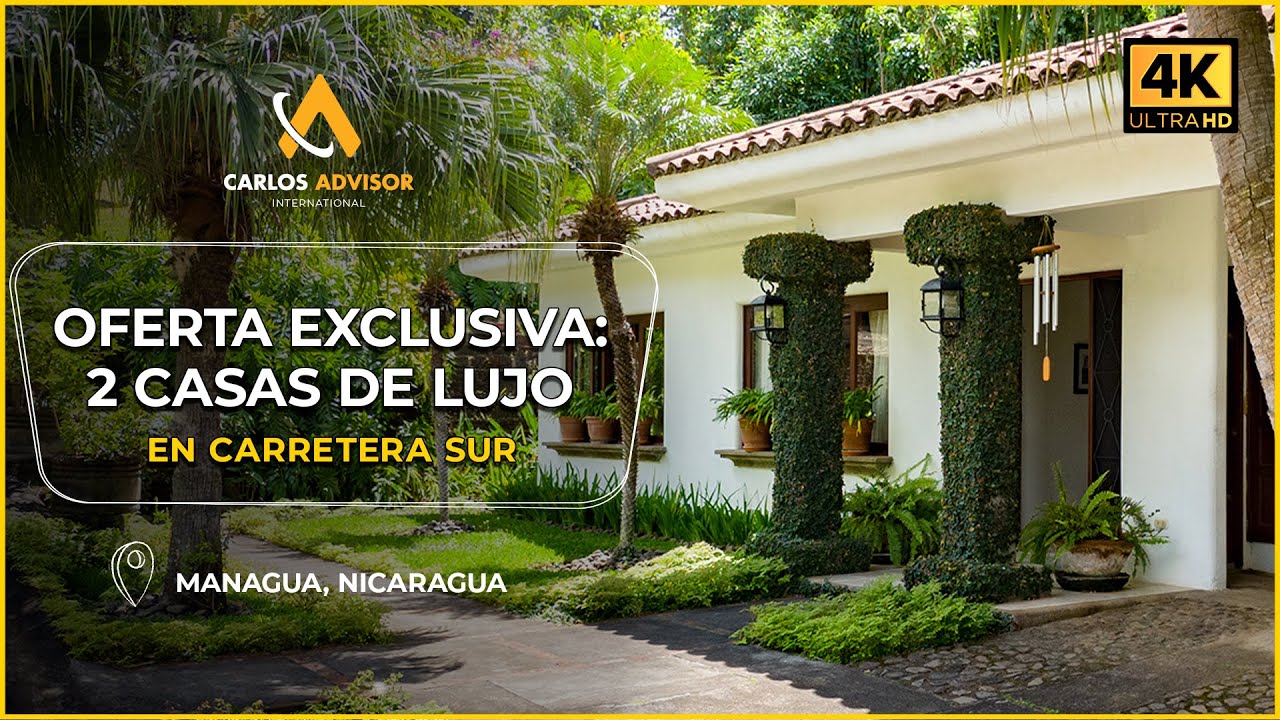 Tu Hogar y Tu Inversión en un Solo Lugar | 2 Casas en Venta en Carretera Sur, Managua