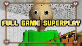 Baldi's Basics Classic Remastered (Classic Story Mode) [PC] FULL GAME SUPERPLAY - NO COMMENTARY