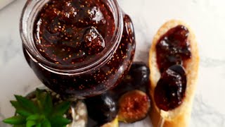 مربى التين (الكرموس) لذيذ و ناجح بطريقة صحية تحافظ على مداق الفاكهة .How to make fig jam