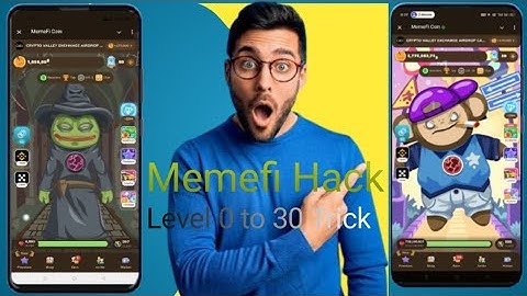 🤑Memefi Hack Level 0 to 30 Trick🤑