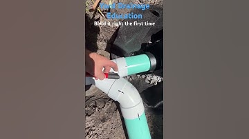 PVC Drainage Pipe - Pro Tips - Yard Drains