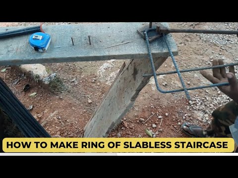 How to make ring of slabless staircase