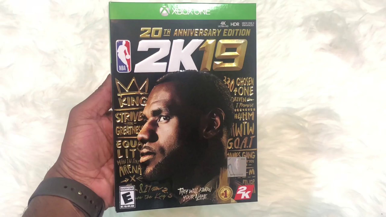 Nba 2k19 th Anniversary Xbox One Unboxing Game Youtube Nba 2k19 th Anniversary Xbox One Unboxing Game Youtube