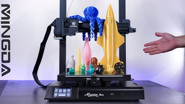 Mingda Magician Max - 3D Printer - Unbox & Setup