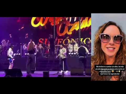 They invited me to sing with them, the most amazing angelesazulesmx