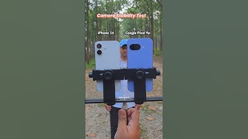 Google Pixel 9a Vs iPhone 16 Camera Video Stabilization Test