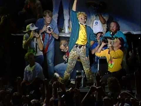 Sammy Hagar Three Lock Box Live At Farm Aid 1985 