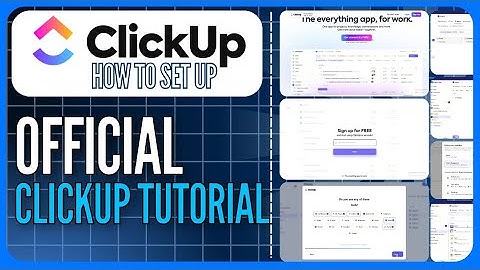 How To Set Up Clickup (OFFICIAL Clickup Tutorial 2025)