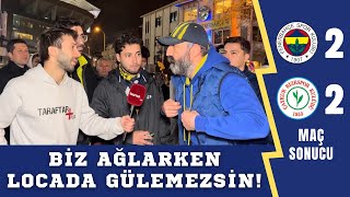 TARAFTARLAR SON DAKİKADA YIKILDI! | Fenerbahçe 2-2 Rizespor Maç Sonu Röportajı #fenerbahçe 