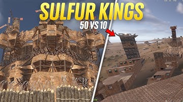 How we defended a 2500 ROCKET 5 WAY MERGE  RAID [50 VS 10] - ( RUST MOVIE )