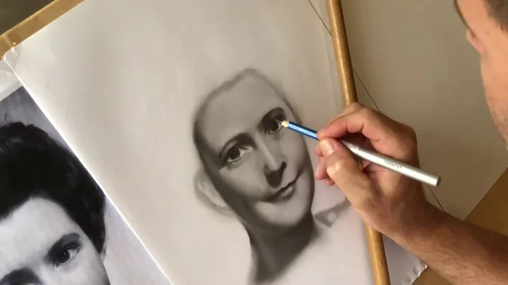Time Lapse Drawing of Renee Simpson