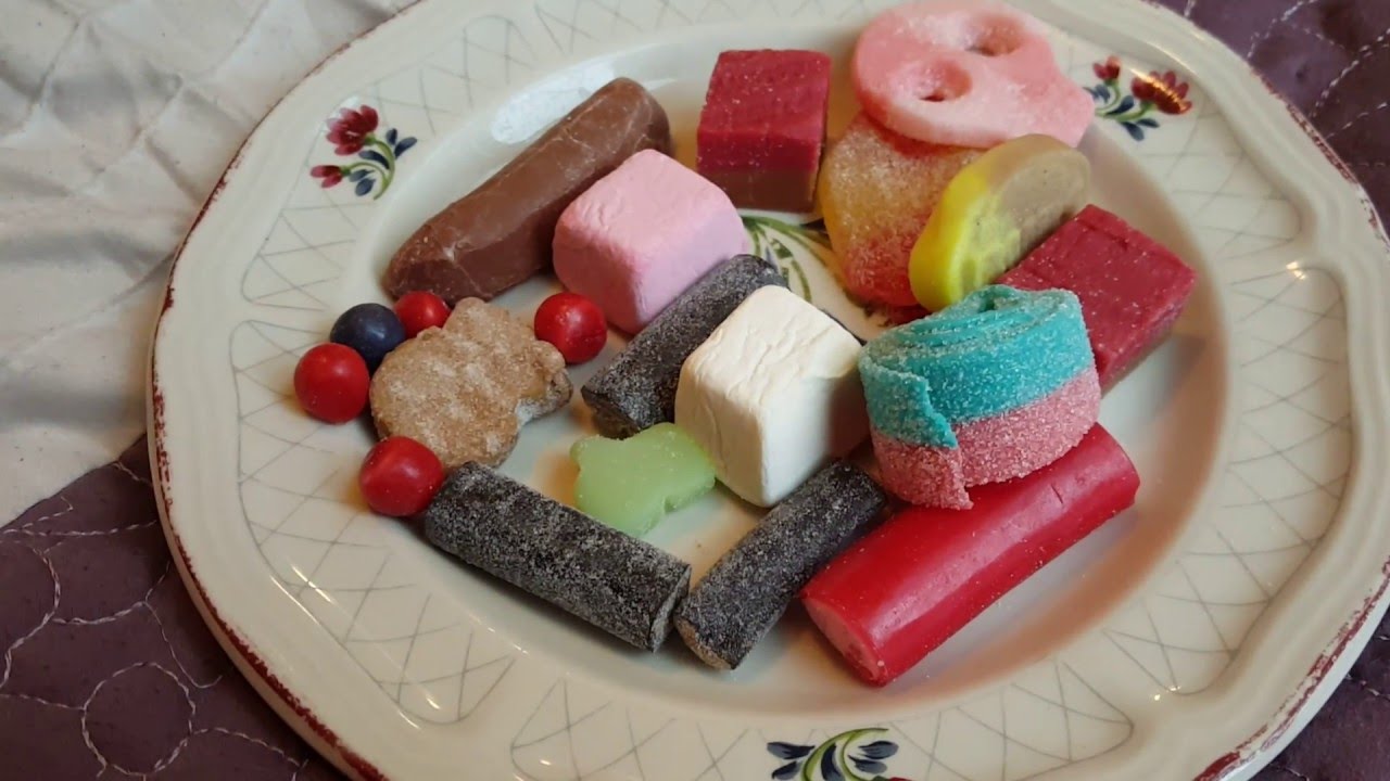 Eating Swedish candy (ASMR)